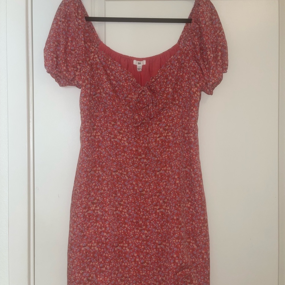 BP off the shoulder Floral Dress
